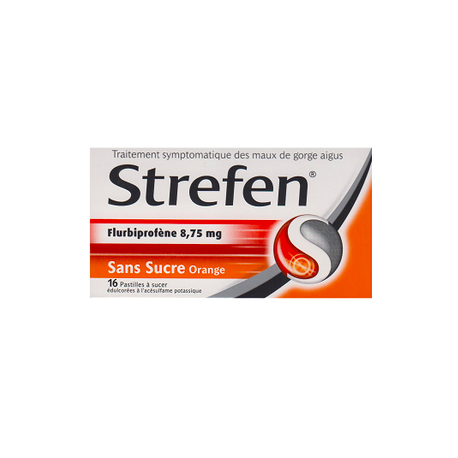 Rupture STREFEN ORANGE SANS SUCRE 8,75 mg, past